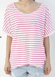 网红短袖不规则尺寸